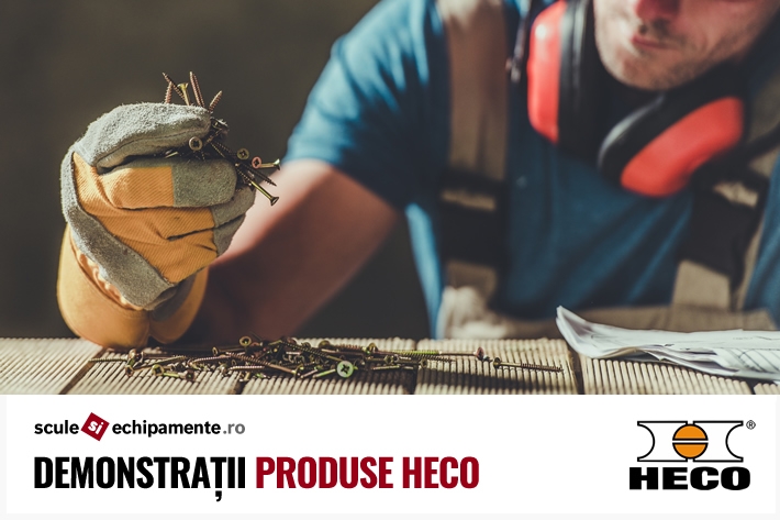 Demonstratii produse HECO