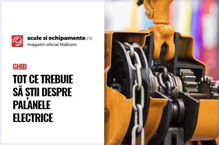 GHID: Tot ce trebuie să știi despre palanele electrice