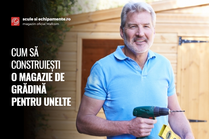 CUM SĂ CONSTRUIEȘTI O MAGAZIE DE GRĂDINĂ PENTRU UNELTE