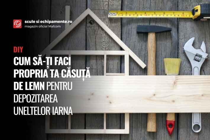 DIY: Cum să-ți Faci Propria Ta Căsuță de Lemn pentru Depozitarea Uneltelor Iarna
