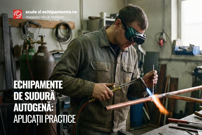Echipamente de sudura autogena: aplicatii practice