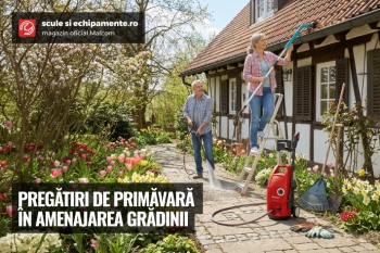 Pregatiri de primavara in amenajarea gradinii