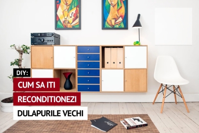 DIY: Cum sa reconditionezi dulapurile vechi