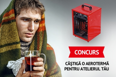 Concurs: Castiga o aeroterma pentru atelierul tau!