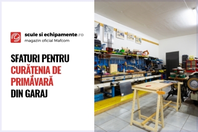 Sfaturi pentru curățenia de primăvară din garaj