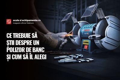 Ce trebuie să știi despre un polizor de banc și cum să îl alegi