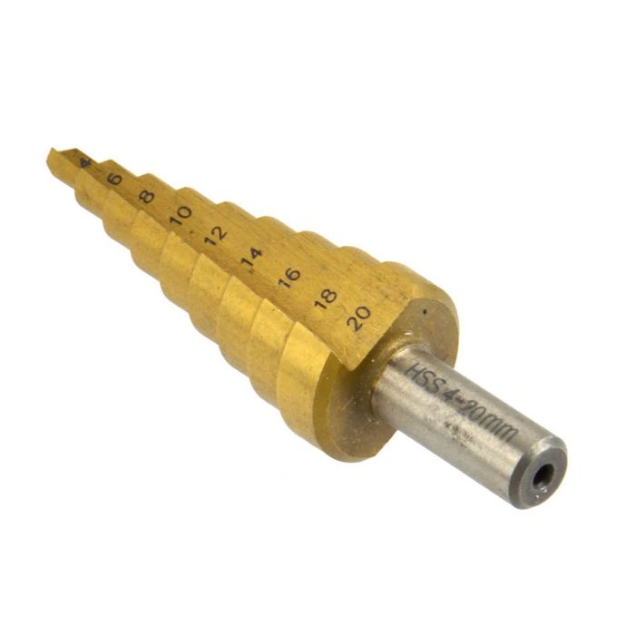 Burghiu in trepte 4-20 MM Titanizat G38505 Geko