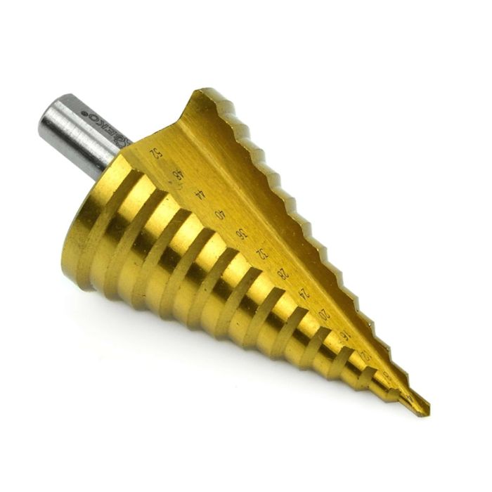 Burghiu in trepte 4-52 mm titanizat G38507