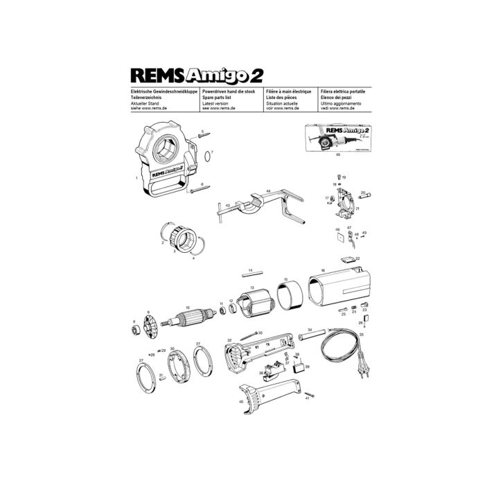 Carcasa Amigo2 545025 Rems