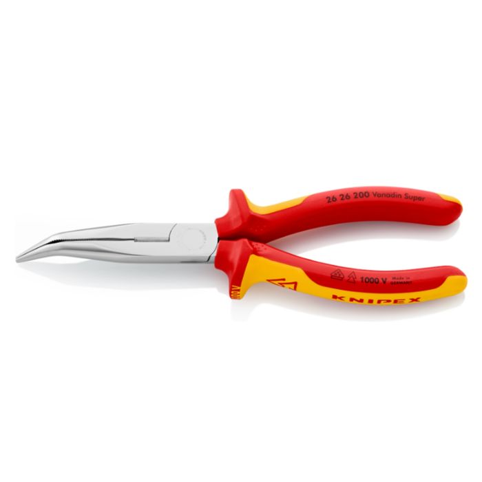Cleste cu varf indoit 200 mm 1000V 2626200 Knipex