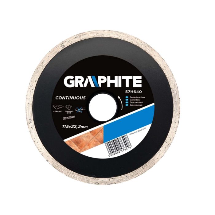 Disc diamantat continuu 125 mm 57H642TOP