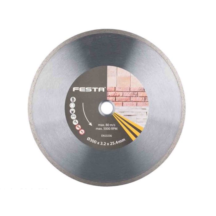 Disc diamantat continuu 300X2.5X25.4 mm Universal 21224 Festa
