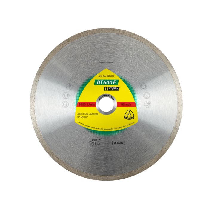 Disc diamantat continuu DT600F
