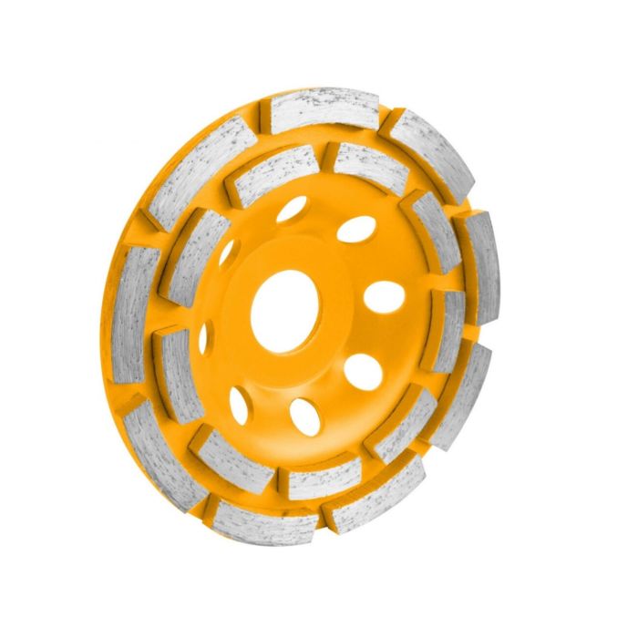 Disc diamantat pentru slefuit beton 115X22.2 mm 76684