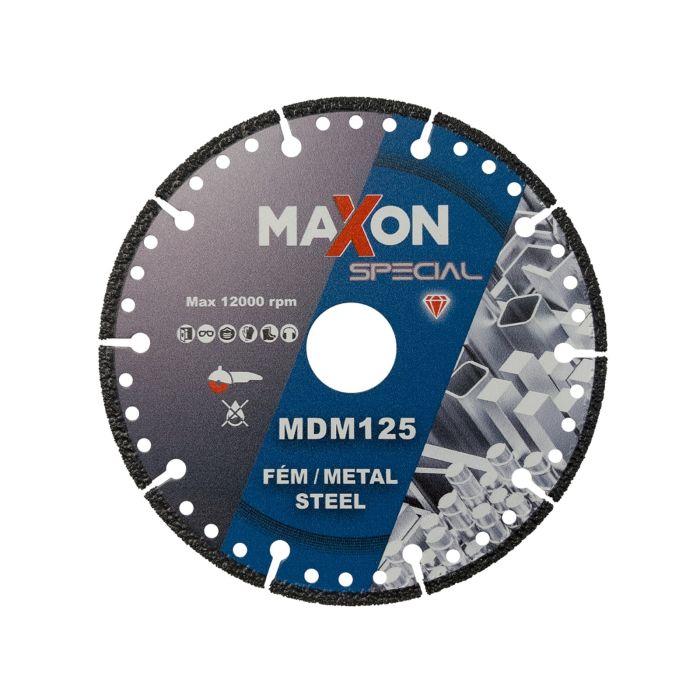 Disc diamantat pentru taiat metal 125 mm MAXON SPECIAL