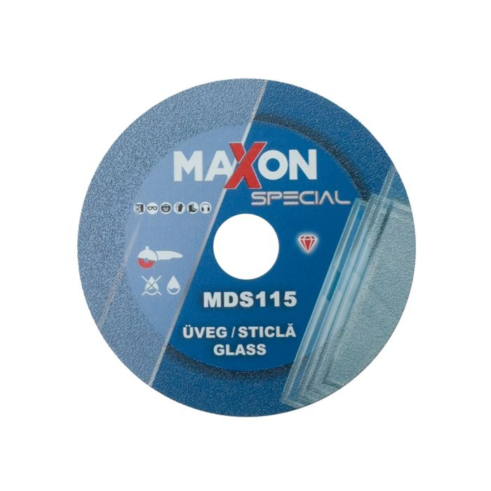Disc diamantat pentru taiat sticla 115 mm MAXON SPECIAL