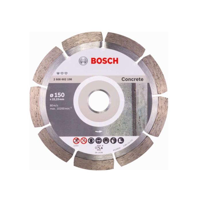 Disc diamantat segmentat 150X22.2 mm Beton 2608602198 Klingspor