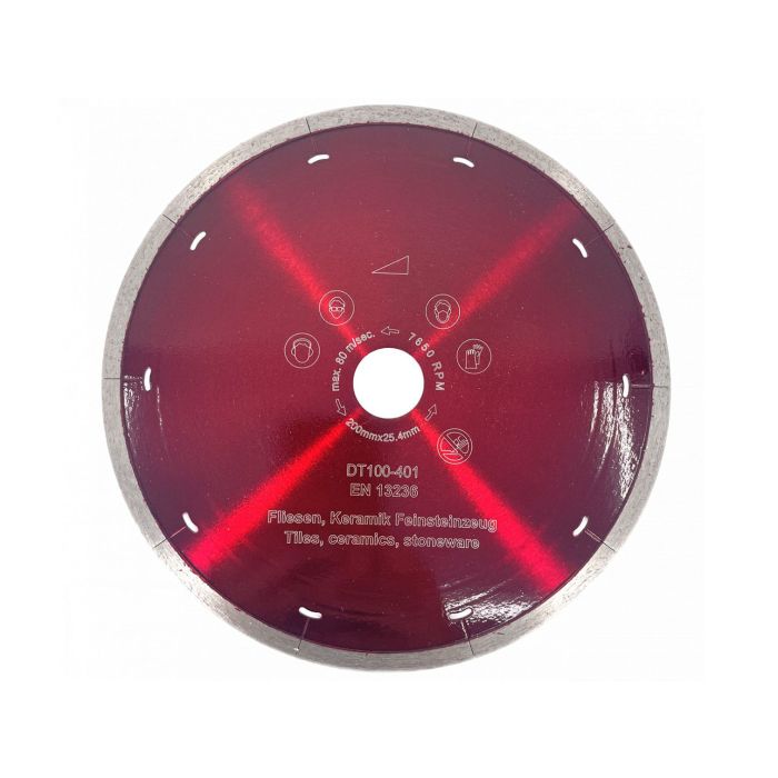 Disc diamantat segmentat 200X25.4 mm Beton armat DXDH.3907.200.25 DiamantatExpert