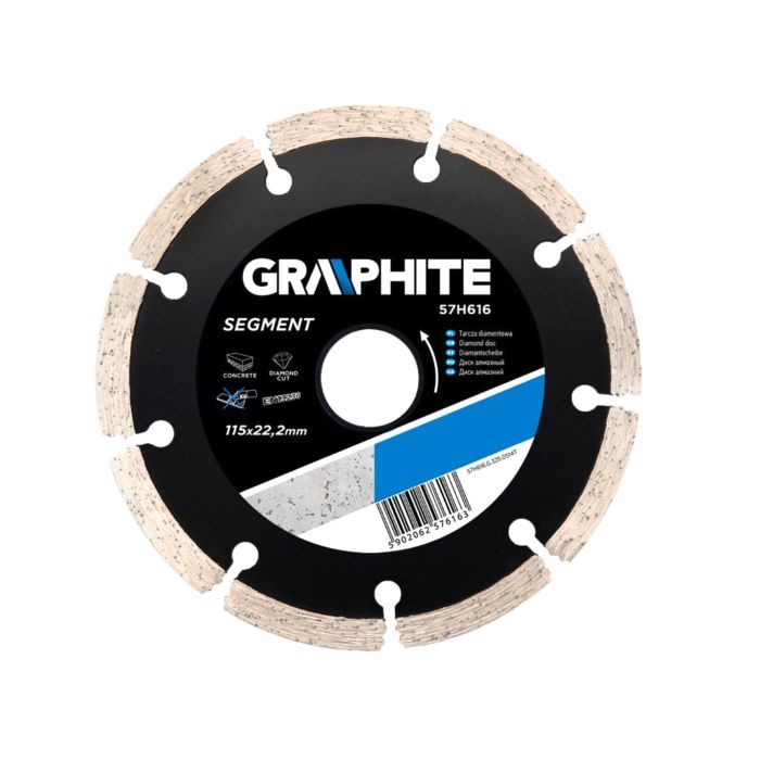 Disc diamantat segmentat 230 mm 57H619TOP