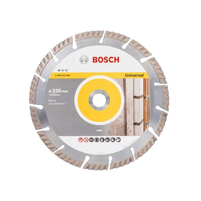 Disc diamantat segmentat 230X22.2 mm 2608615065 Bosch