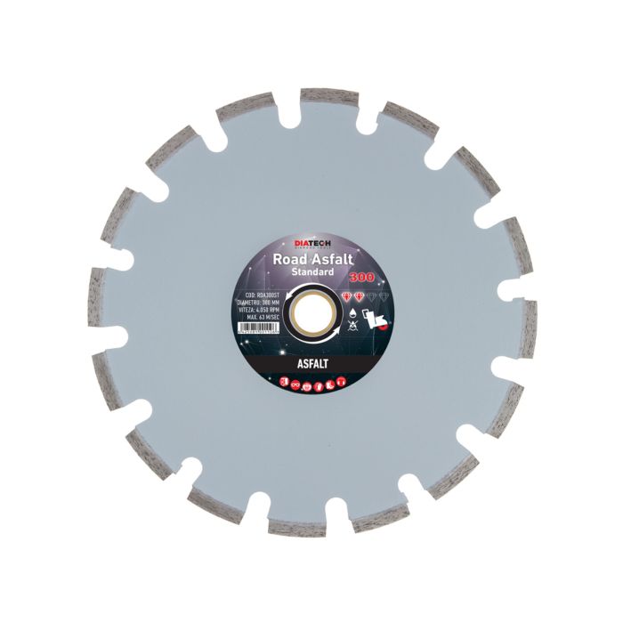 Disc diamantat segmentat 350X2.9X30-25.4 mm Asfalt ROAD STANDARD