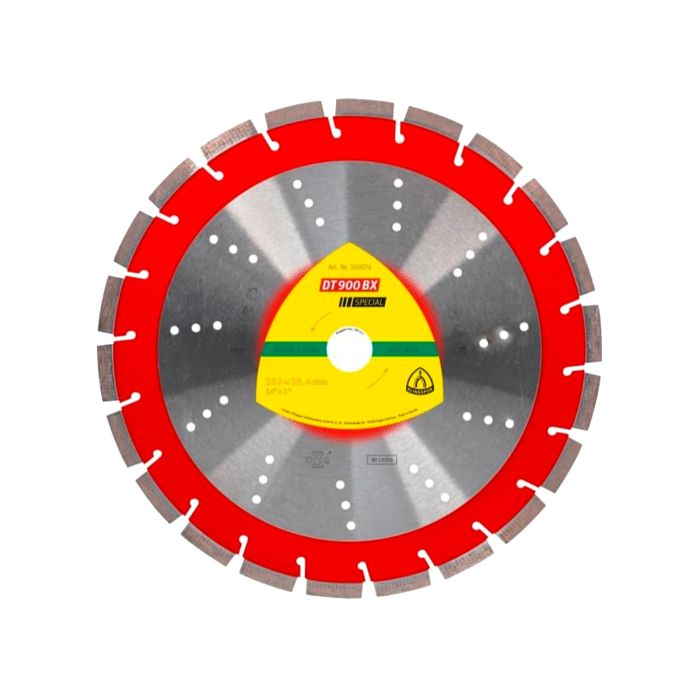 Disc diamantat segmentat 400X25.4 mm Beton DT900BX Special