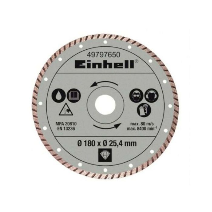 Disc diamantat Turbo 180X2.2X25.4 mm Ceramic 49794650 Einhell