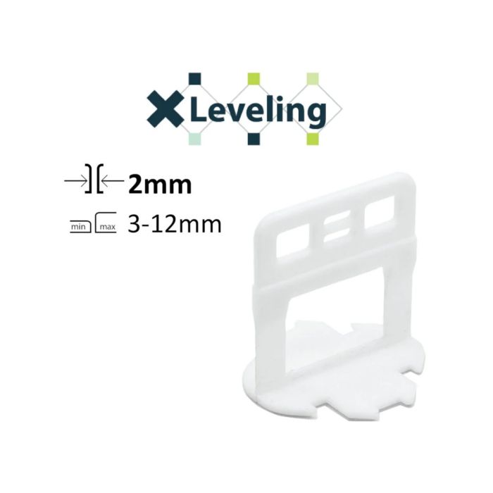 Distantiere autonivelare placi ceramice 2 mm (3-12 mm) PLC2100