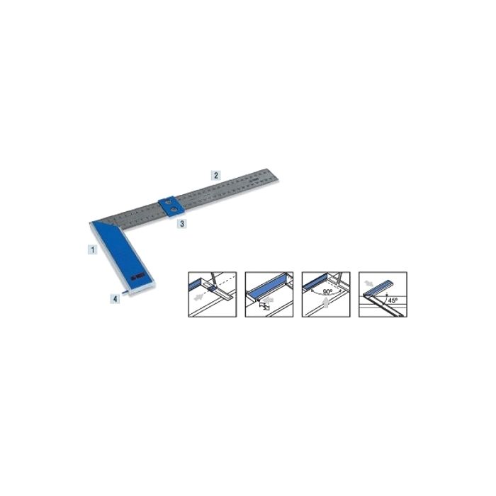 Echer gradat 250 mm 290-25