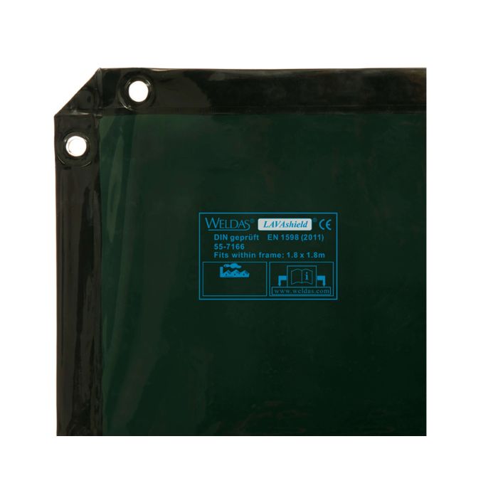 Folie protectie sudura 1.74 x 1.74 m verde 55-7166