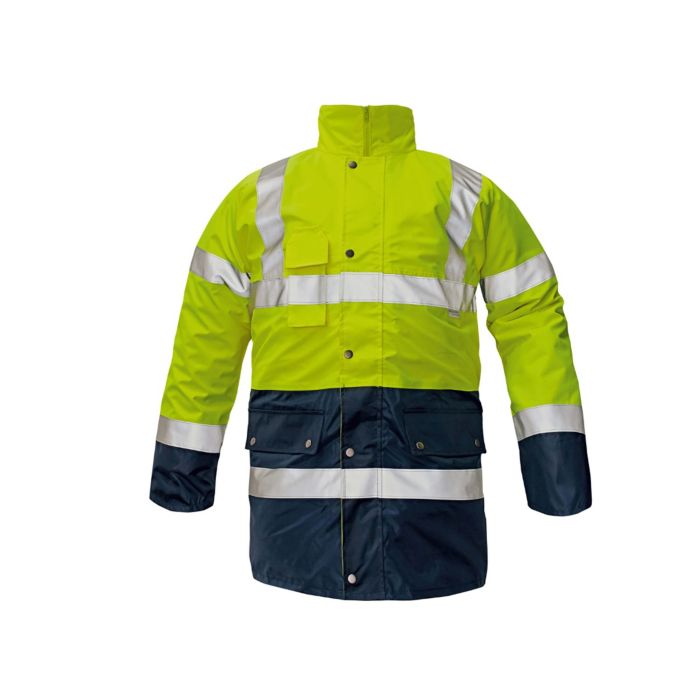 Jacheta 4 in 1 izolata termic galben-albastru BiRoad