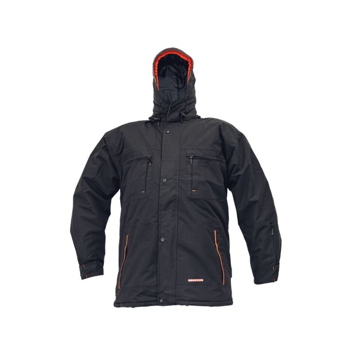 Jacheta de iarna negru-orange Emerton