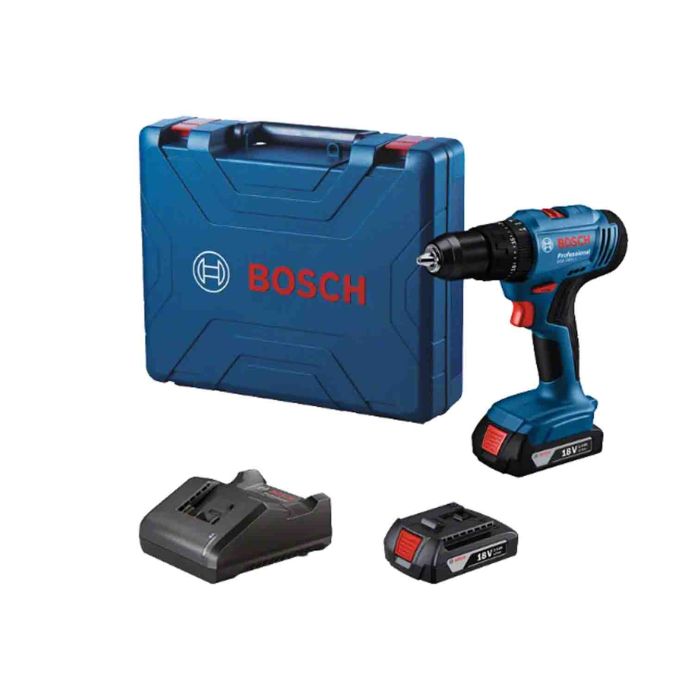 Masina de gaurit si insurubat cu 2 acumulatori 18V 2Ah GSB 183-LI Bosch