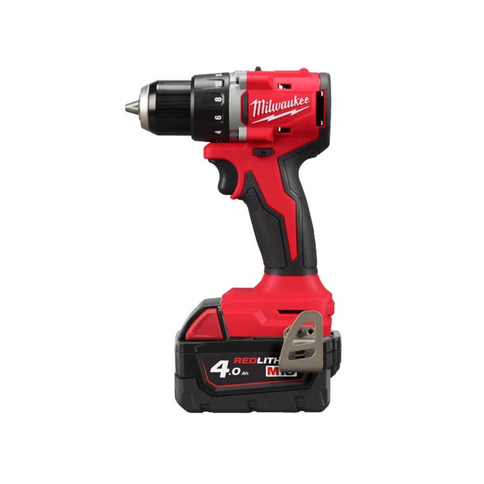 Masina gaurit si insurubat cu 2 acumulatori 12V 4Ah M18 BLDDRC-402C Milwaukee