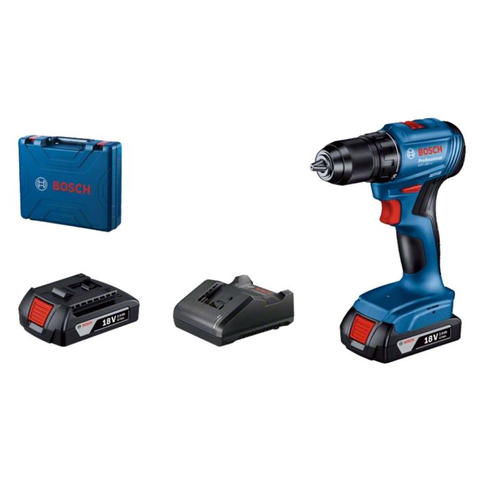 Masina gaurit si insurubat cu 2 acumulatori 18V 2Ah GSR 185-LI Bosch