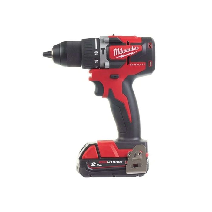 Masina gaurit si insurubat cu 2 acumulatori 18V 2Ah M18 CBLPD-202C Milwaukee