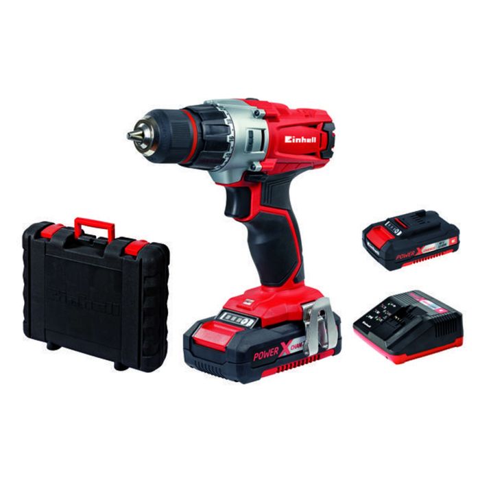 Masina gaurit si insurubat cu 2 acumulatori 18V TE-CD 18-2 Li Kit Einhell - detaliu