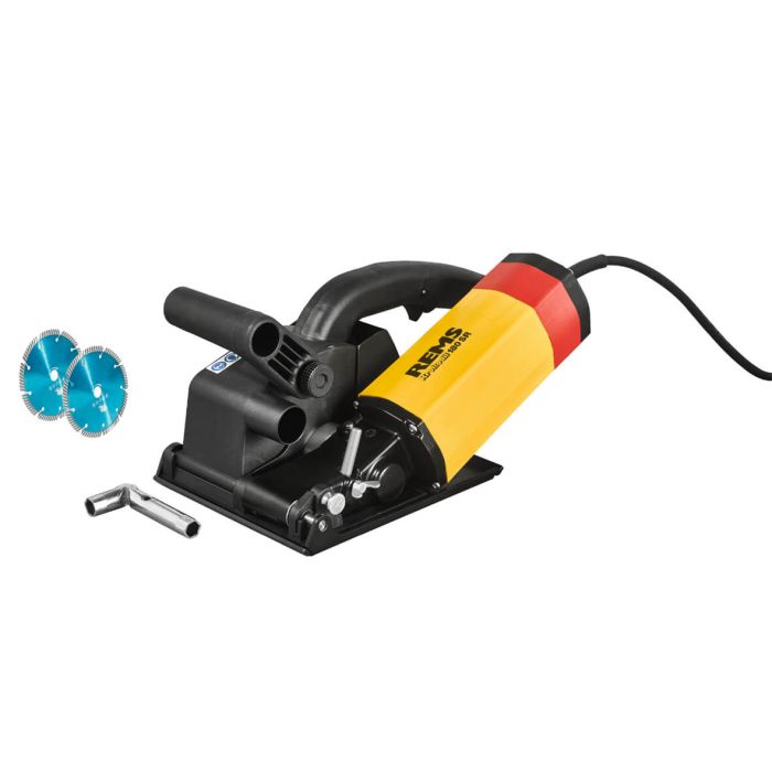 Masina taiat caneluri in zidarie, beton si piatra 2000W 180 mm 185X3 Rems