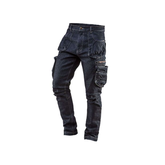 Pantaloni de lucru DENIM bleumarin 81-229TOP