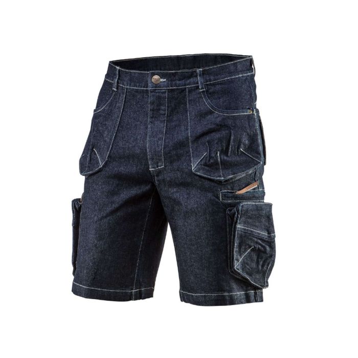 Pantaloni scurti de lucru DENIM bleumarin 81-279TOP