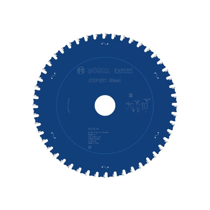 Panza circulara placata 210 x 2.0 x 30 mm 48Z pentru metal Bosch