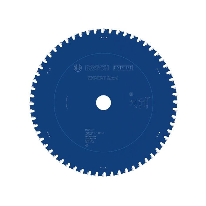 Panza circulara placata 305 x 2.6 x 25.4 mm 60Z pentru metal Bosch