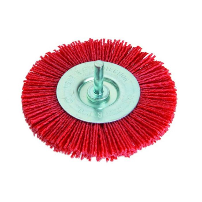 Perie circulara cu tija 100 mm plastic 21937