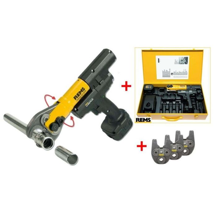 Presa Mini-Press 14.4V Acc cu 3 Falci 578012 Rems -b