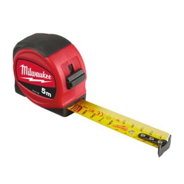 Ruleta 5 m X 25 mm Slimline Milwaukee