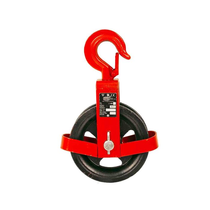 Scripete cu roata si carlig 250 kg 112075 Strend Pro