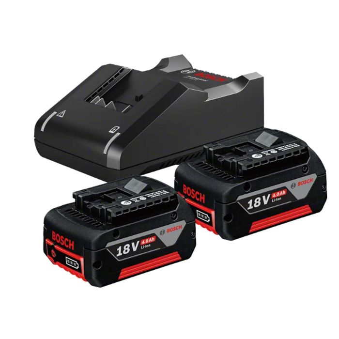 Set 2 acumulatori ProCORE 18V 4.0Ah + GAL 1880 CV Bosch