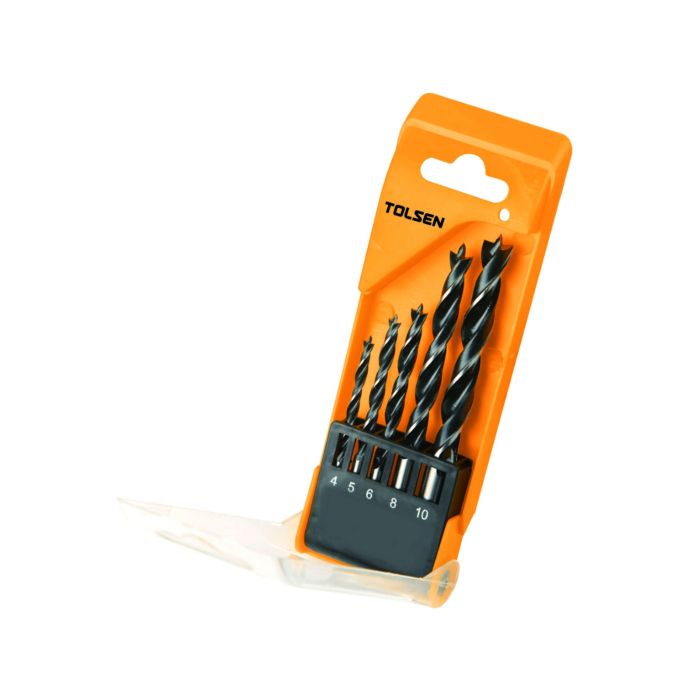 Set burghie lemn 5 buc 4-10 mm 75625