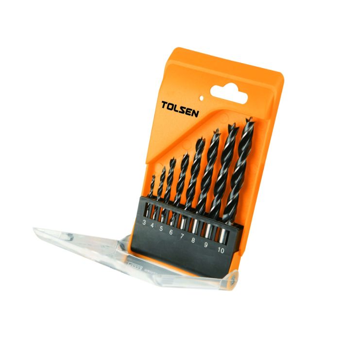 Set burghie lemn 8 buc 3-10 mm 75626