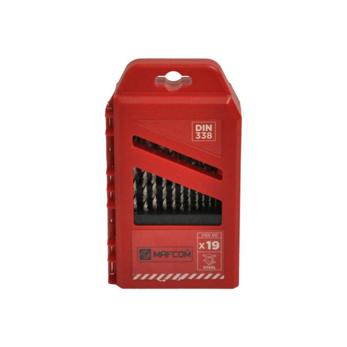 Set burghie metal 19 buc 1-10 mm M2 MAF